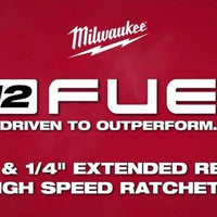 Milwaukee M12 FUEL™ 3/8" Extended Reach High Speed Ratchet — 2569-20
