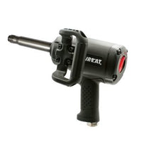 1 Inch Low Weight Pistol Impact wrench With 6 Inch Ext. Anvil 2100 ft-lbs — 1870-P-6