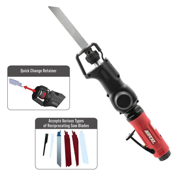5,000 SPM Dual-Speed design for control. Quick change blade design retainer for — 6355