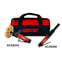 Air Sanding Kit - Compact Needle Scaler and 0.6 HP Adhesive Removal Tool in Bag — MAC-003