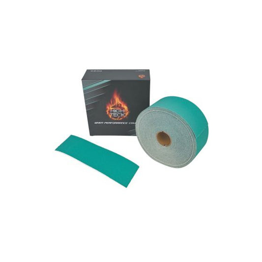 High Teck 2.75"X16.5" Green PSA Sanding Sheet - P80 - High Teck AFP80JP