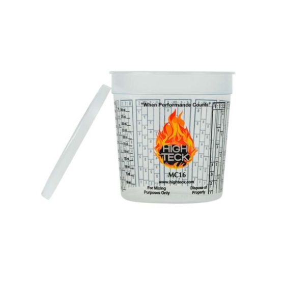 High Teck Mixing Cup Lids - Case - High Teck MC16L