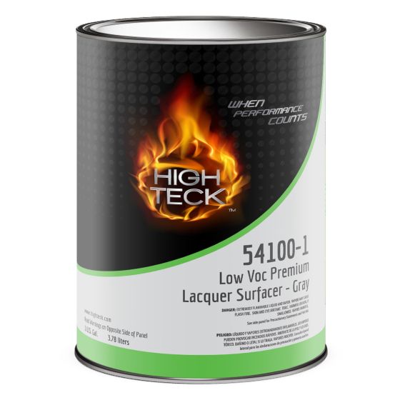 High Teck Low VOC Premium Laquer Primer Surfacer Gray - 1 gal - High Teck 54100-1