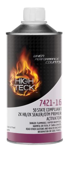 High Teck 7420 Series 2.1 VOC 2K HB Primer Activator - 1/2 pt - High Teck 7421-16
