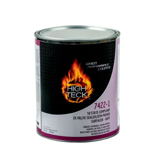 High Teck 2K High Build & Sealer Buff Urethane Primer - 1 gal - High Teck 7422-1