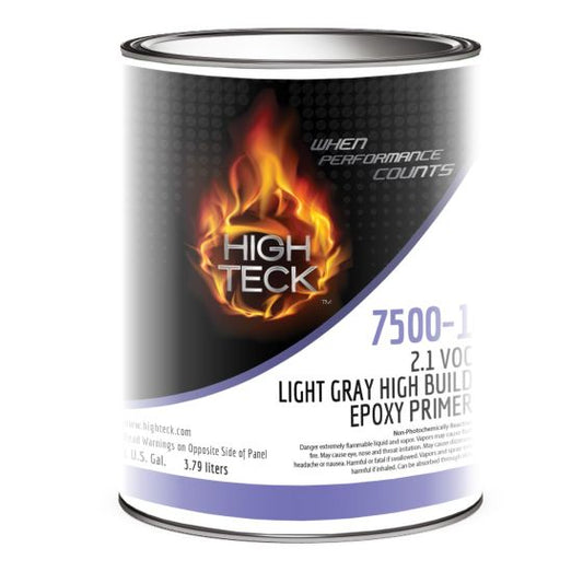 High Teck 2.1 VOC Light Gray High Build Epoxy Primer - 1 gal - High Teck 7500-1