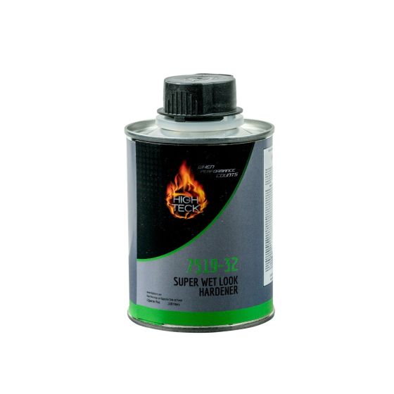 High Teck Super Wet Look Hardener, 1/4 PT, Clear - 1/4 pt - High Teck 7519-32