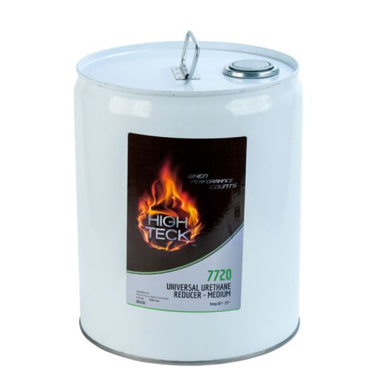 High Teck Medium Urethane Reducer, Clear, Liquid - 5 gal - High Teck 7720-5