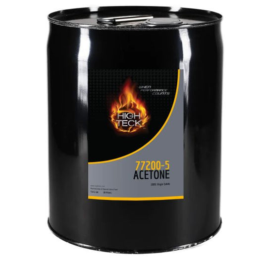 High Teck Acetone Lon Pail Fast Evaporating - 5 gal - High Teck 77200-5