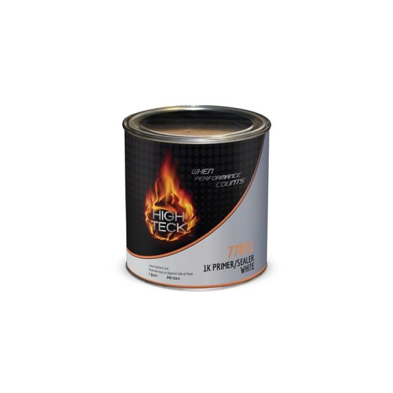 High Teck 50 State Compliant 1k Primer/Sealer, White, 4.60 Lb/Gal VOC - 1 qt - High Teck 77851-4