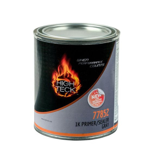 High Teck 50 State Compliant 1k Primer/Sealer, Gray, 4.60 Lb/Gal VOC - 1 qt - High Teck 77852-4