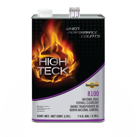 High Teck 4:1 National Rule Universal Clearcoat - 1 gal - High Teck 8100-1