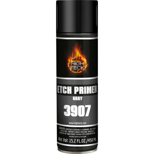 High Teck Etch Primer Gray Aerosol - 3907 - HIGH TECK ETCH PRIMER GRAY AEROSOL - High Teck 3907