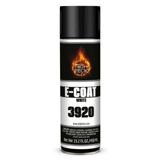 High Teck E-Coat White Aerosol - 3920 - HIGH TECK E-COAT WHITE AEROSOL - High Teck 3920