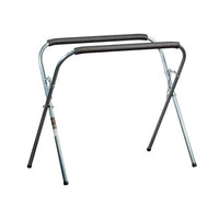 High Teck T430 Unassembled Portable Workstand, 46 In H, 500 Lb Load, Foam Padded Top And Tubing - HIT430 - High Teck™ T430 Unassembled Portable Workstand, 46 in H, 500 lb Load, Foam Padded Top and Tubing - High Teck HIT430
