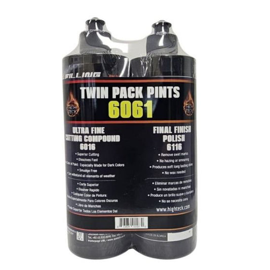 High Teck Compound/Polish Combo Pack 1 Pint Each - 6061 - High Teck Compound/Polish Combo Pack 1 pint each - High Teck 6061