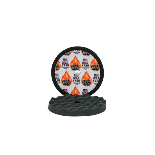 High Teck Finishing Pad, 8 In Dia X 1 In In Thk, Black, Open Cell Foam - 725 - High Teck™ 725 Finishing Pad, 8 in Dia x 1 in in THK, Black, Open Cell Foam - High Teck 725