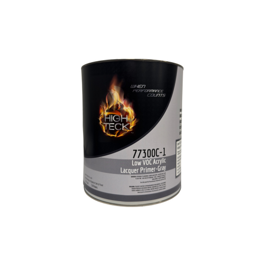 High Teck Low VOC High Solids Acrylic Lacquer Primer-Gray-GL - 77300C-1 - High Teck 77300C-1 Low VOC High Solids Acrylic Lacquer Primer-Gray-GL - High Teck 77300C-1