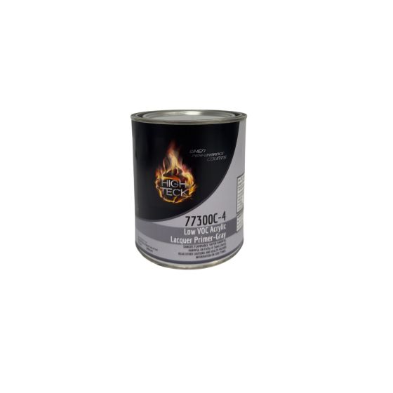 High Teck Low VOC High Solids Acrylic Lacquer Primer-Gray-QT - 77300C-4 - High Teck 77300C-4 Low VOC High Solids Acrylic Lacquer Primer-Gray-QT - High Teck 77300C-4