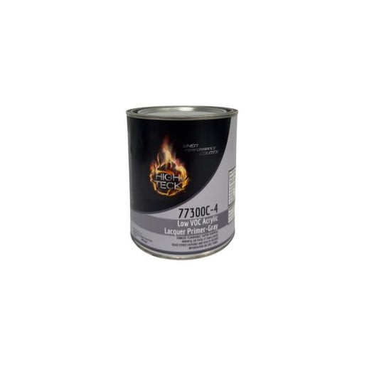 High Teck Low VOC High Solids Acrylic Lacquer Primer-Gray-QT - 77300C-4 - High Teck 77300C-4 Low VOC High Solids Acrylic Lacquer Primer-Gray-QT - High Teck 77300C-4