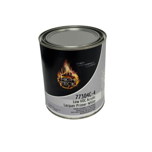 High Teck Low VOC High Solids Acrylic Lacquer Primer-White-QT - 77304C-4 - High Teck 77304C-4 Low VOC High Solids Acrylic Lacquer Primer-white-QT - High Teck 77304C-4