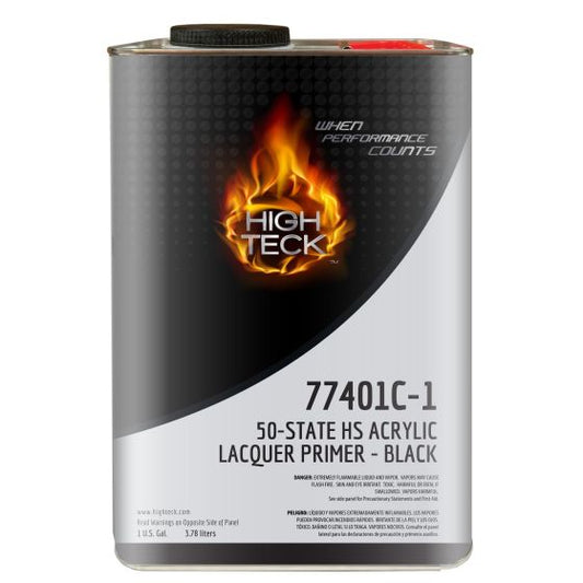 High Teck National Rule/SCAQMD High Solids Acrylic Lacquer Primer-Black-GL - 77401C-1 - High Teck 77401C-1 NR/SCAQMD High Solids Acrylic Lacquer Primer-Black-GL - High Teck 77401C-1