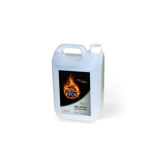 High Teck Final Wipeout Low VOC Surface Prep, 5 L, Colorless, Liquid, 0.21 Lb/Gal VOC - 7801V-1 - High Teck™ 7801V-1 Final Wipeout Low VOC Surface Prep, 5 L, Colorless, Liquid, 0.21 lb/gal VOC - High Teck 7801V-1