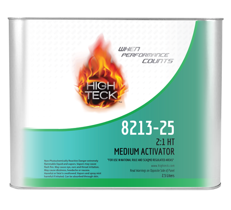High Teck (2.5l) Euro Clear - 2:1 Mix Ratio - National Rule&SCAQMD - Med. Act. - 8213-25 - (2.5L) HIGH TECK EURO CLEAR - 2:1 MIX RATIO - NR&SCAQMD - MED. ACT. - High Teck 8213-25