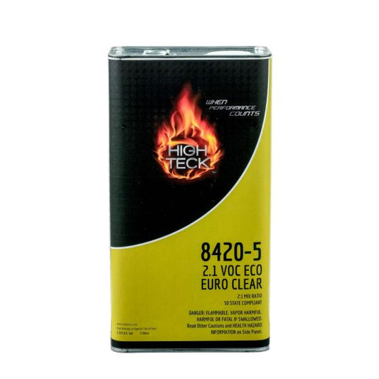 High Teck Eco Euro Clear 2:1 5l 50 State Compliant - 8420-5 - High Teck 8420-5 ECO EURO CLEAR 2:1 5L 50 STATE COMPLIANT - High Teck 8420-5