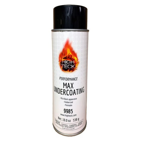 High Teck Max-Undercoating Rubberized/Paintable 24oz 12/Case - 9985 - MAX-UNDERCOATING RUBBERIZED/PAINTABLE 24OZ 12/CASE - High Teck 9985