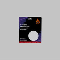 High Teck Assorted 6" Mh Grip Purple Ceramic Film Discs (Grits 80,180,220,320,400,800) - DAGPMH - ASSORTED 6" MH GRIP PURPLE CERAMIC FILM DISCS (GRITS 80,180,220,320,400,800) - High Teck DAGPMH