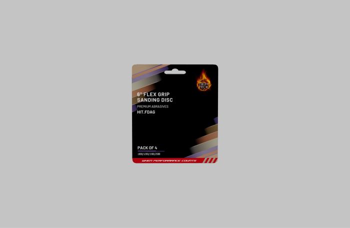 High Teck Assorted 6" Nh Grip Flexible Discs (Grits 1000,1200,1500,2000)(4 Pieces Per Box) - FDAG - ASSORTED 6" NH GRIP FLEXIBLE DISCS (GRITS 1000,1200,1500,2000)(4 pcs per box) - High Teck FDAG