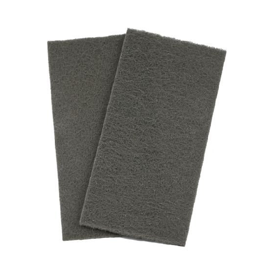 High Teck 6"X9" Gray Scuff Pad Ultra Fine, With Sillicon Carbide Grain(20 Pieces Per Box) - SPGRAY - 6"X9" GRAY SCUFF PAD ULTRA FINE, with Sillicon Carbide Grain(20 pcs per box) - High Teck SPGRAY