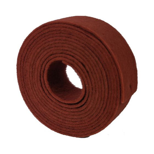 High Teck 4.5"X32.8' V/F Red Scuff Roll Grain(1 Roll Per Bag) - SPRRED - 4.5"X32.8' V/F RED SCUFF ROLL Grain(1 roll per bag) - High Teck SPRRED