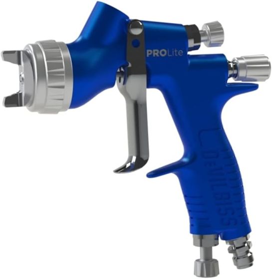DeVilbiss PROLite Gravity Spray Gun Kits, TE20 + HV30 / 1.3, 1.4, 1.5mm / no cup, 905042