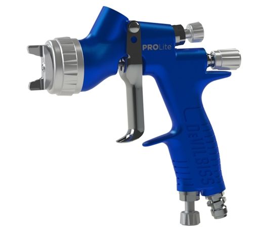 DeVilbiss PROLite High Efficiency Gravity Spray Gun, TE10 & TE20 Caps, 905044
