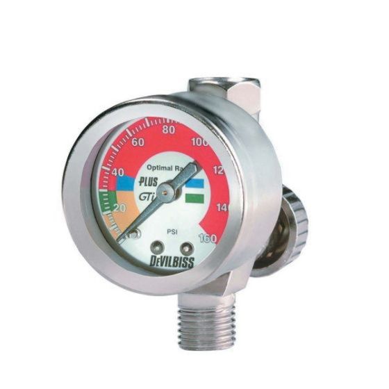 DeVilbiss HAV-511 High Output Air Adjusting Valve with Gauge, 180089