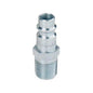 Dynabrade 95675 Mega Flow 1/4-Inch Male Air Plug, 1/4 in body / 1/4 in male NPT, 95675