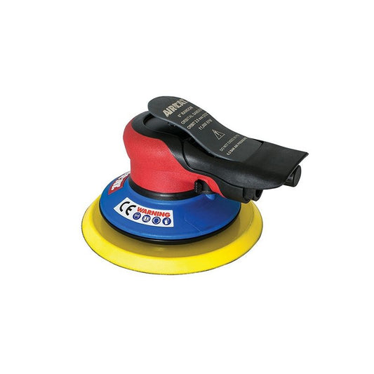 Florida Pneumatic® Aircat® Non VAC Orbital Palm Sander, 6", 6700-6-332