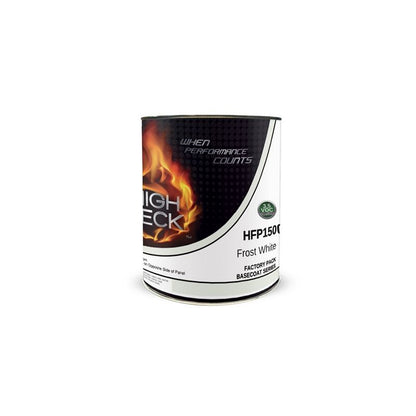 High Teck HFP Low-VOC Factory-Pack Urethane Basecoat — 1 Gallon — Frost White (GM WA-8624)