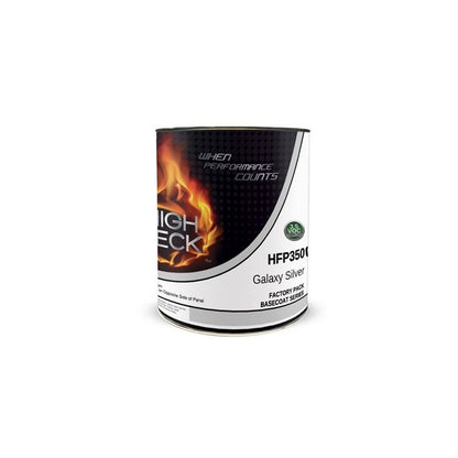 High Teck HFP Low-VOC Factory-Pack Urethane Basecoat — 1 Gallon — Galaxy Silver (GM WA-519F)