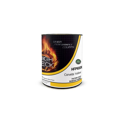 High Teck HFP Low-VOC Factory-Pack Urethane Basecoat — 1 Gallon — Corvette Yellow (GM 52)