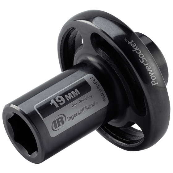 Ingersoll Rand 1/2-Inch Drive Metric PowerSocket, 19 mm, S64M19L-PS1