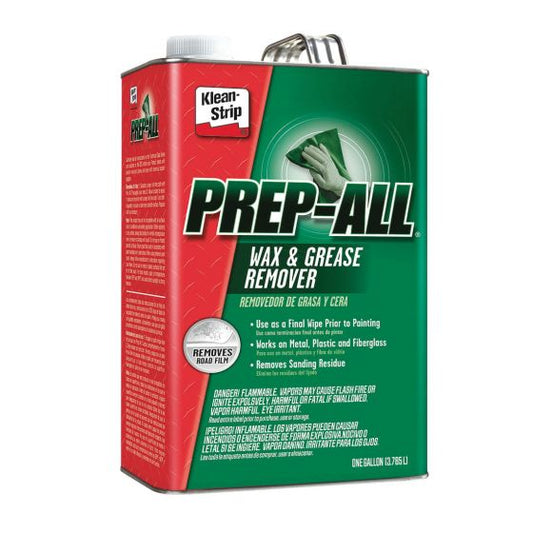Prep-All Wax and Grease Remover, 1 gal, 750 g/L VOC