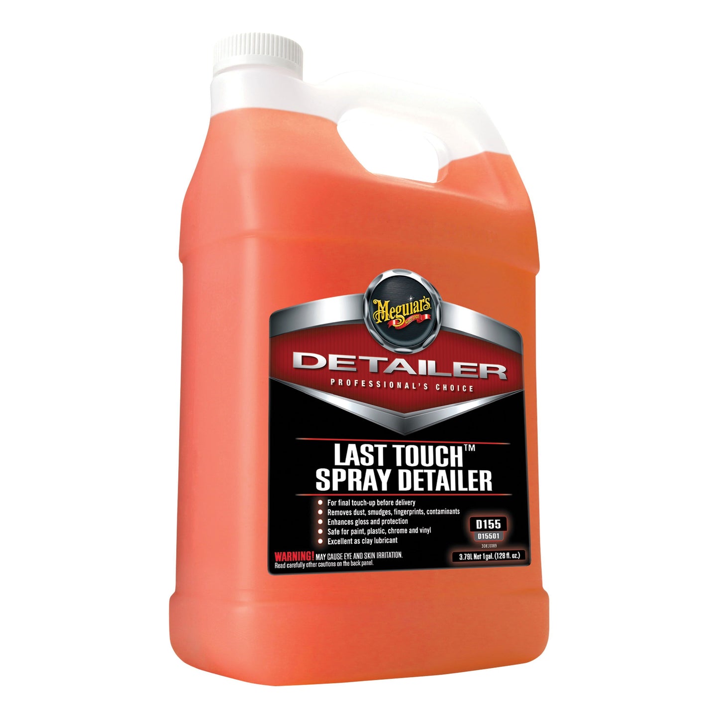 Meguiar's Last Touch Spray Detailer, D15501 - 1 Gallon Container