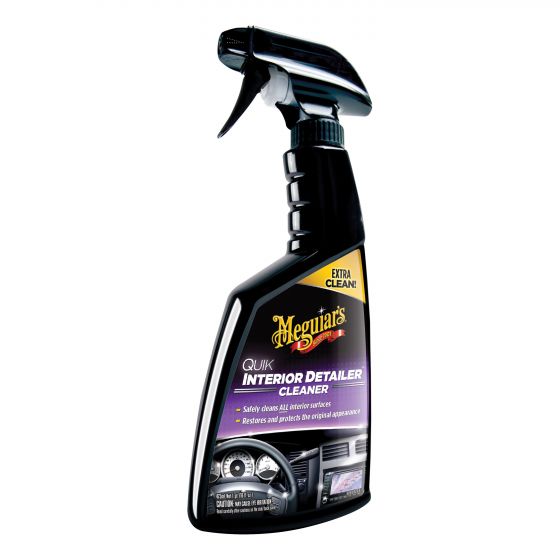 Meguiar's&reg; Detailer G13616 Quik Interior Cleaner, 16 oz Spray Bottle, Clear