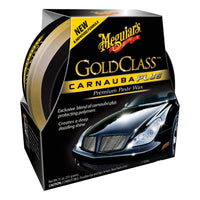 Meguiar's Gold Class, G7014J, Carnauba Plus Premium Wax, 11 oz Tin Box, Gloss, Creamy Off-White, Paste