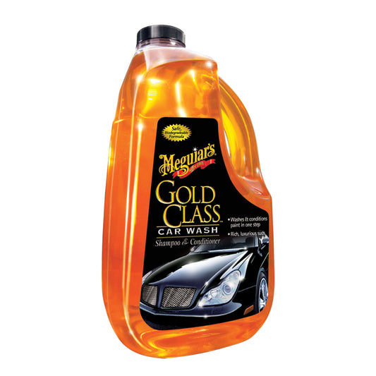 Meguiar's Gold Class, G7164, Car Wash Shampoo and Conditioner, 64 oz Bottle