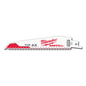 Milwaukee 6" 5 TPI AX™ SAWZALL® Blade for Wood with Nails (5 PK) — 48-00-5021