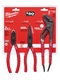 Milwaukee 3 PC. Comfort Grip Pliers Kit — 48-22-6331